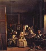 Diego Velazquez Las Meninas.Die Hoffraulein china oil painting reproduction